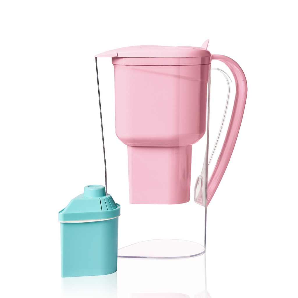 Jarra Rosa Alkanatur Drops Baja Emisión Magnesio (Filtro Turquesa)