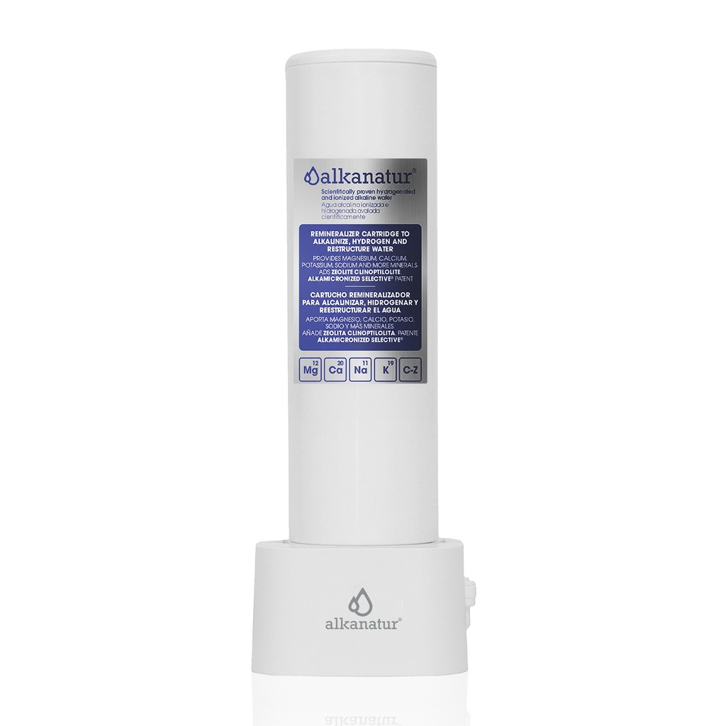 Filtro Alcalinizador Ionizador Remineralizador con base