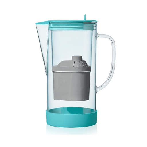 [JAR_048] Jarra de Cristal Alkanatur ClearDrops Zeolita Clinoptilolita (Filtro Gris)